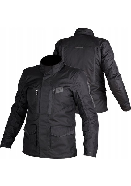 Metropolıs Evo 4 Mevsim Waterproof Motosiklet Montu Siyah