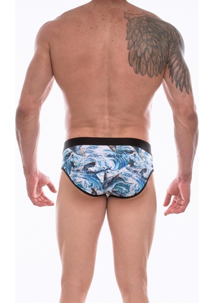 Don Moris Erkek Desenli Slip