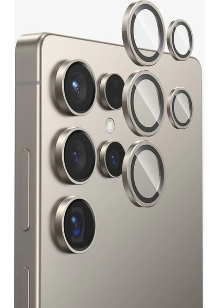 Samsung Galaxy S25 Ultra Kamera Lens Koruyucu ''safir Cam & Kolay Kurulum''
