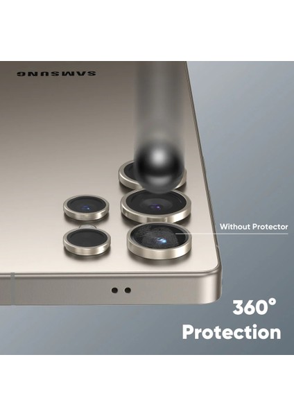 Samsung Galaxy S25 Ultra Kamera Lens Koruyucu ''safir Cam & Kolay Kurulum'' fiyatları
