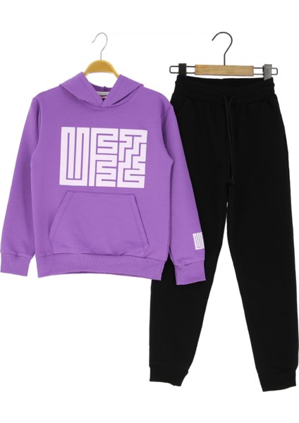 Kız Çocuk Eşofman Takımı Kapüşonlu Cepli fiyatları