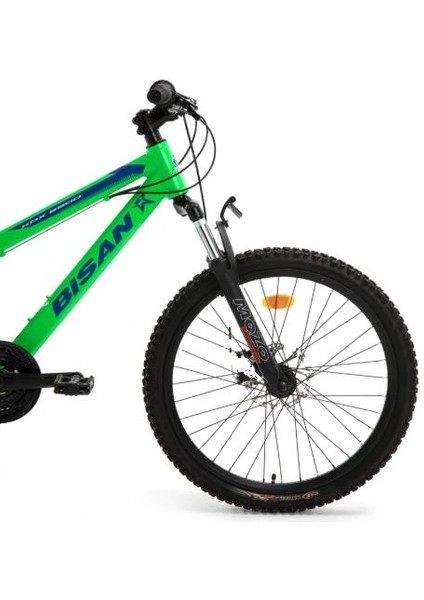 Kdx 2900 V Fren 24 Jant Neon Yeşil Lacivert Turuncu Çocuk Dağ Bisikleti