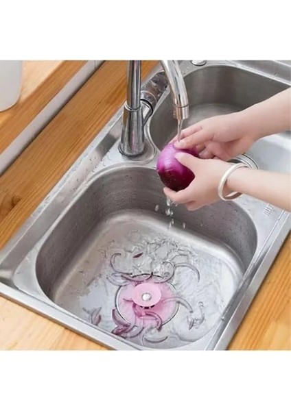 Concept Lavabo Küvet Tıkacı Mutfak Banyo Gider Tıpası Kapağı Tıkaç Süzgeç Lavabo Tıkacı Süzgeçli Tıkaç Silikon Büyük Banyo Küvet Kapağı Yeni Nesil Evye Kapatma Gider Tıpası