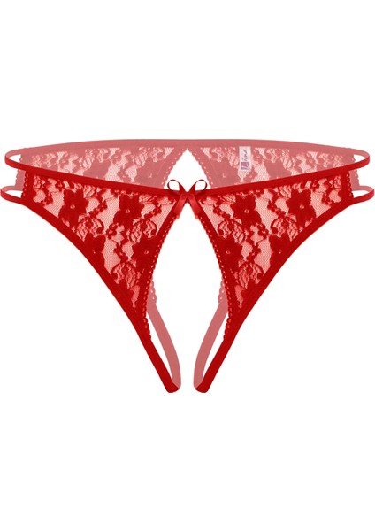 Ağı Açık Büyük Beden Kırmızı Bato Külot