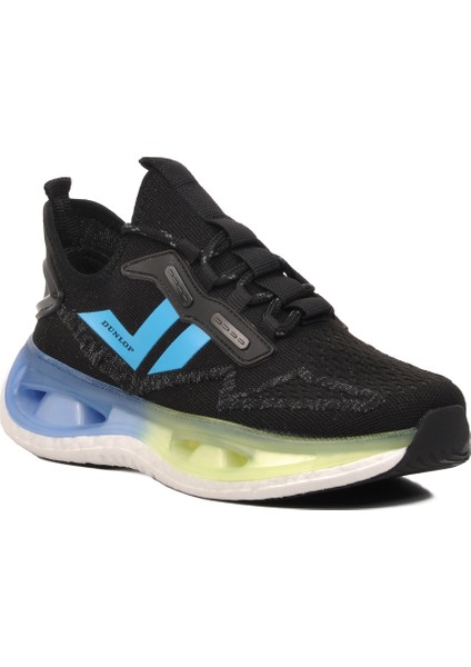 Walkway Siyah-Mavi Unisex Spor Ayakkabı