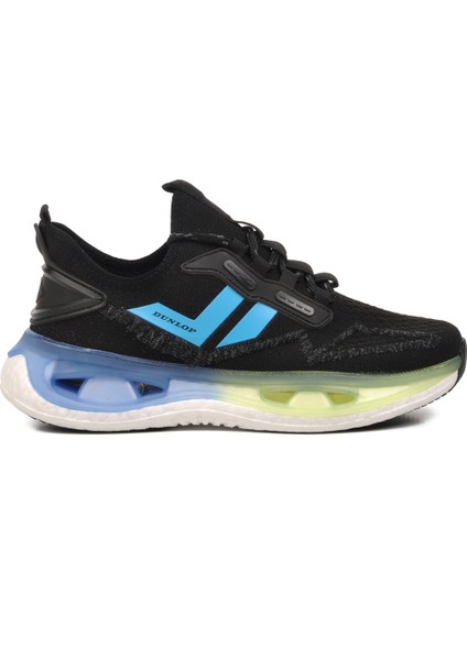 Walkway Siyah-Mavi Unisex Spor Ayakkabı