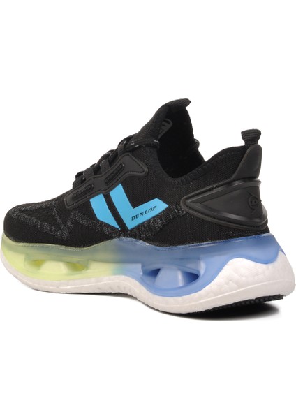 Walkway Siyah-Mavi Unisex Spor Ayakkabı