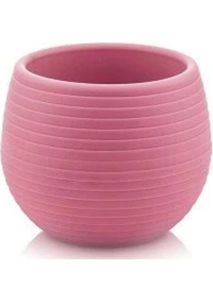 Elvan Saksı Pembe Renk 0.55 Litre