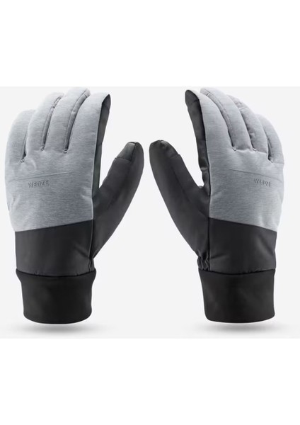 Yetişkin Kayak Eldiveni - I?nci Grisi/siyah - 100 fırsatları