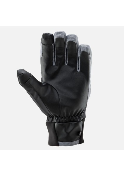 Yetişkin Su Geçirmez Sıcak Tutan Kayak Eldiveni - Inci Grisi/siyah - 100 indirimleri