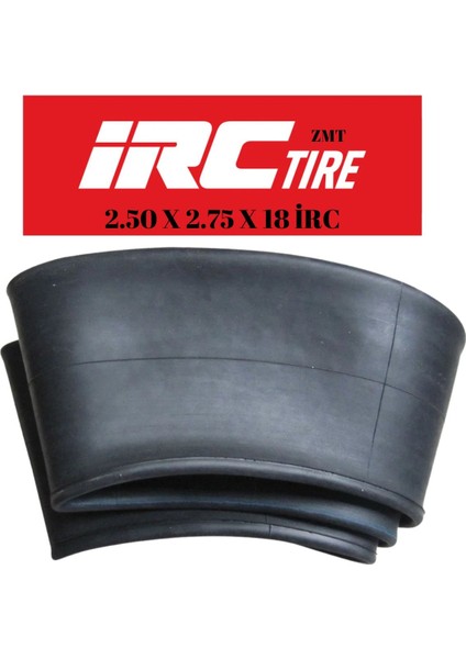 2.50 x 2.75 x 18 Irc Iç Lastik Düz Sibop