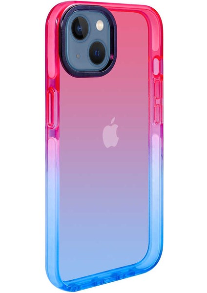 Apple Ile Uyumlu iPhone 13 Kılıf Renkli Punto Kapak
