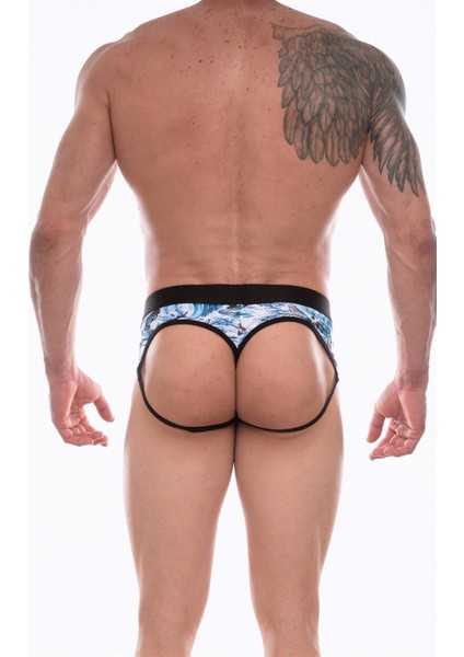 Beruflic Don Moris Erkek Desenli Jockstrap Çamaşır