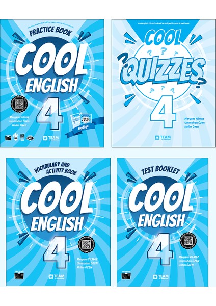 Cool English 4. Sınıf 3lü Set *practice Book, Vocabulary And Activity Book, Test Booklet