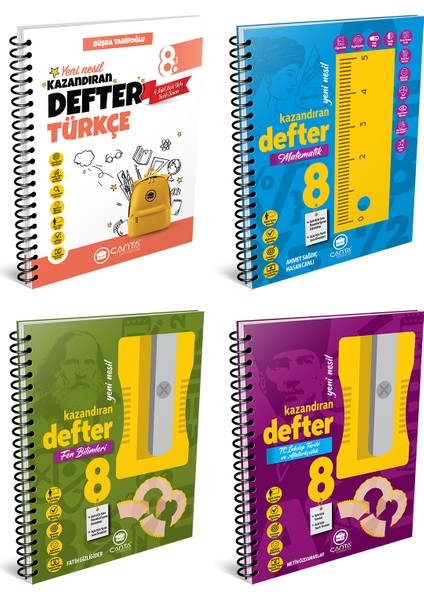 8. Sınıf Kazandıran Defter Seti