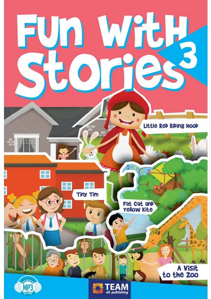 Fun With Stories 3.sınıf Hikaye Kitabı (4 Hikaye)