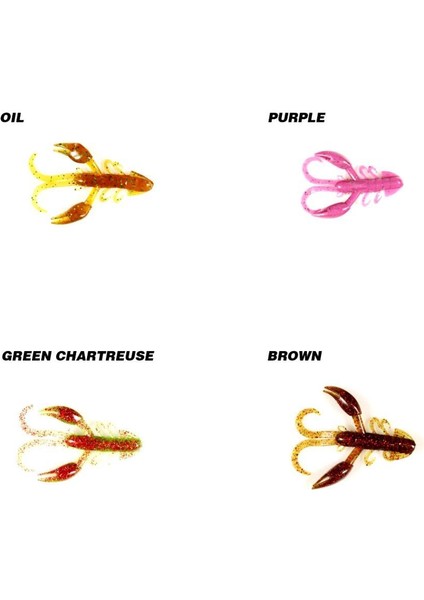 Rock Craw 7.2cm Kerevit Lrf Silikon Suni Yem fiyatları