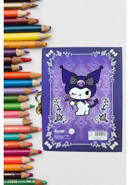Kilitli Defter 80 Yaprak Mavi- 14 x 20 cm