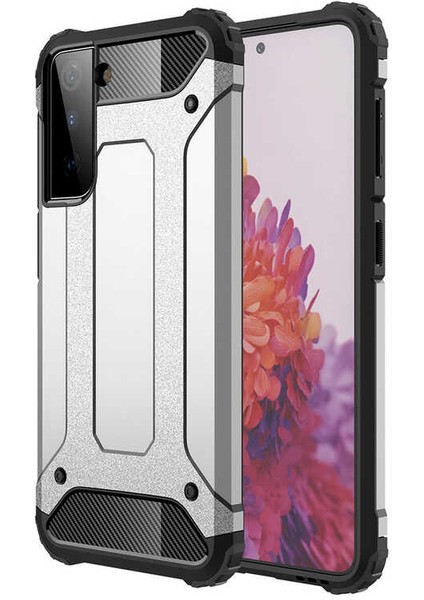 Galaxy Ile Uyumlu S21 Plus Kılıf Crash Silikon Kapak