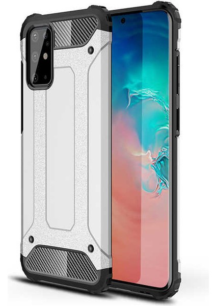 Galaxy Ile Uyumlu S20 Plus Kılıf Crash Silikon Kapak