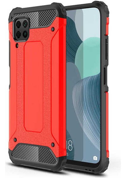 Huawei Ile Uyumlu P40 Lite Kılıf Crash Silikon Kapak