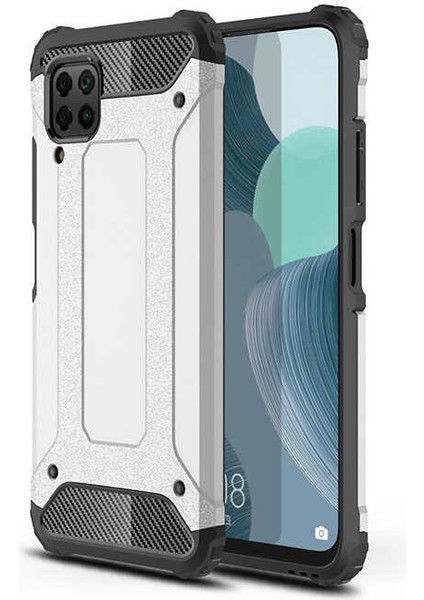 Huawei Ile Uyumlu P40 Lite Kılıf Crash Silikon Kapak