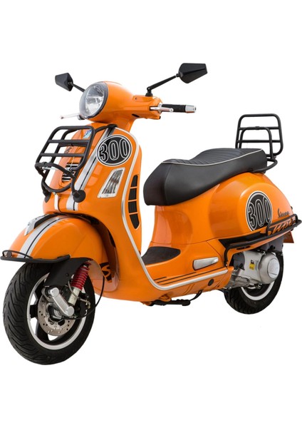 Vespa GTS-GTV Arka Taşıma Demiri (Katlanır) *Mat Siyah* (2006- ) / FA ITALIA fiyatları