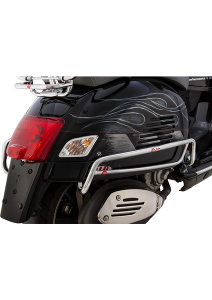 Vespa GTS-GTV Arka Yan Koruma Demiri *Krom* (2008-2018) / FACO