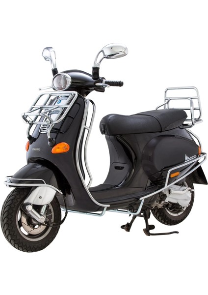 Vespa ET2-ET4 Ön Taşıma Demiri (Katlanır) *Krom* / CUPPINI