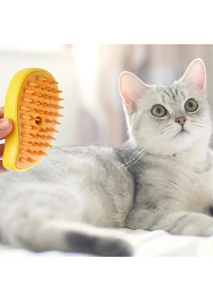 Buharlı Kedi & Köpek Yıkama Fırçası Tarağı Yumuşak Silikon fiyatları