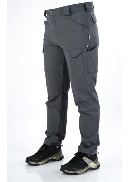 Outdoor Trekking Taktikal Likralı Doğa Yürüyüşü Su Itici 9826 GRİ Pantolon fiyatları