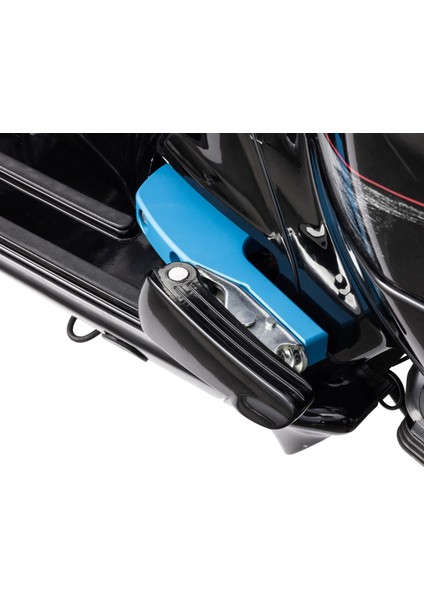 Vespa GTS-GTV Yolcu Ayak Basma Genişletme Aparatı *Mavi* / SIP