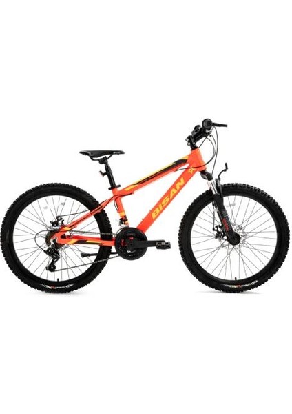 Kdx 2900 D Mekanik Disk Fren 24 Jant Neon Turuncu Sarı Çocuk Dağ Bisikleti