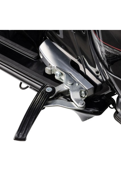 Vespa GTS-GTV Yolcu Ayak Basma Genişletme Aparatı *Parlak Gümüş* / SIP
