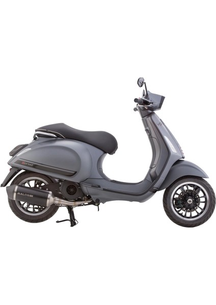 Vespa Primavera-Sprint 125-150 Egzoz RX Black Edition (3216551) / MALOSSI