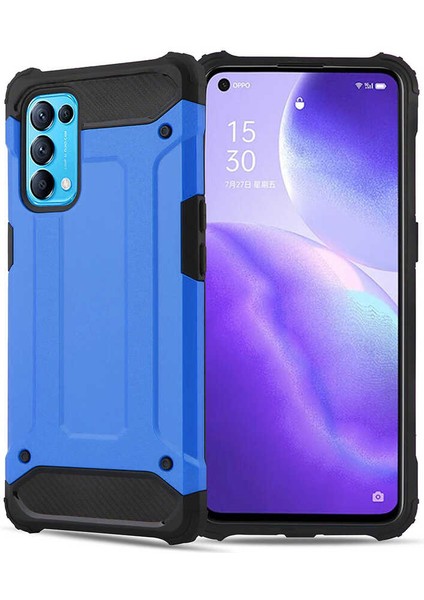 Oppo Ile Uyumlu Reno 5 5g Kılıf Crash Silikon Kapak