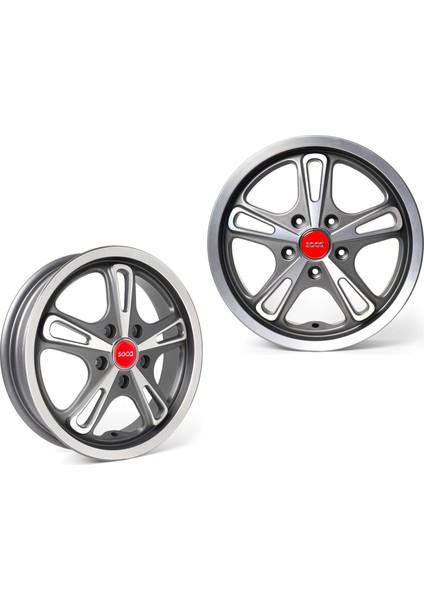 Vespa GTS-GTV Jant Takım Grı-Fume-12 Inç /SOCA