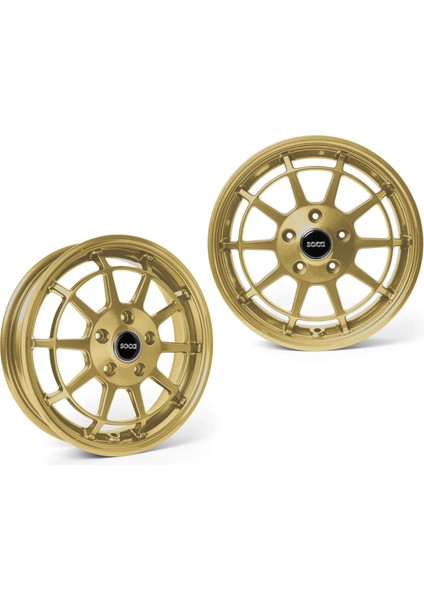 Vespa GTS-GTV Jant Takım Altın-12 Inç /SOCA