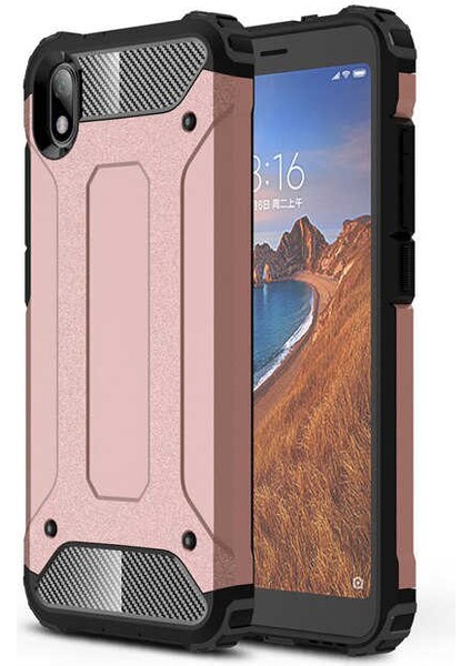 Xiaomi Ile Uyumlu Redmi 7A Kılıf Crash Silikon Kapak