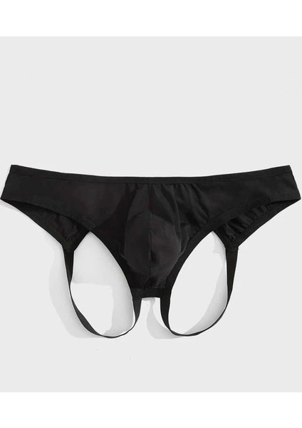 Erkek Siyah Jockstrap Iç Giyim