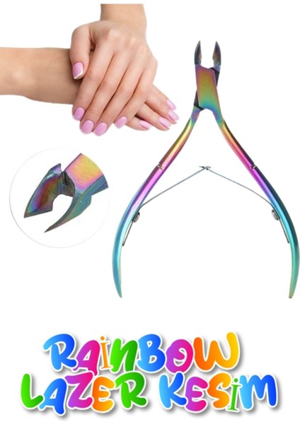Rainbow Cobalt Profesyonel Manikür Pensi Bileyli Et Pensi 4013-5 mm XL16 fiyatları