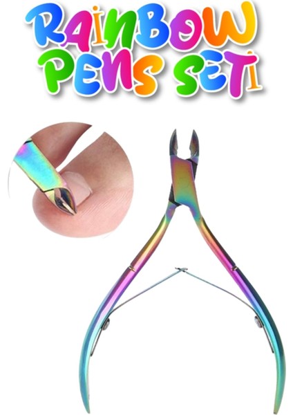 Rainbow Cobalt Profesyonel Manikür Pensi Bileyli Et Pensi 4013-5 mm XL16 modelleri