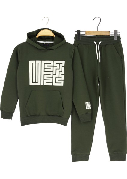 Erkek Çocuk Eşofman Takımı Kapüşonlu