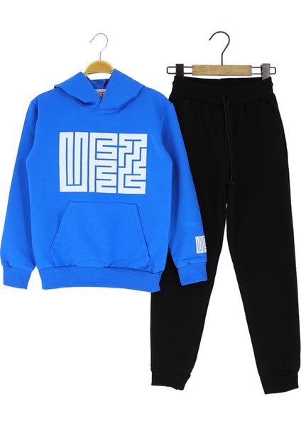Erkek Çocuk Eşofman Takımı Kapüşonlu