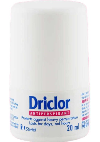 Drıclor Roll-On Solüsyon %0.2 20ML