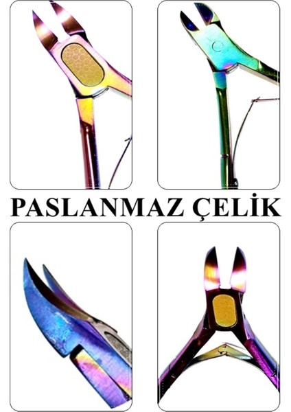 Rainbow Pedikür Pensi Batık Tırnak Pensi XL26 fırsatları