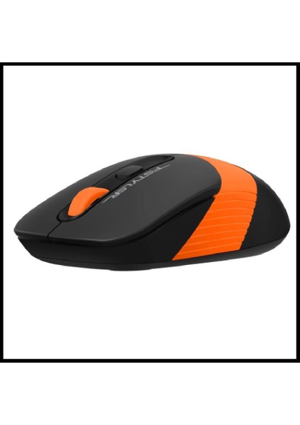 A4 Tech FG10 (Turuncu) Fstyler 2,4ghz Kablosuz Optik Mouse, 10-15METRE, 4 Buton, Nano Alıcı