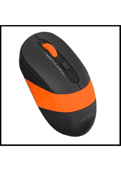 A4 Tech FG10 (Turuncu) Fstyler 2,4ghz Kablosuz Optik Mouse, 10-15METRE, 4 Buton, Nano Alıcı