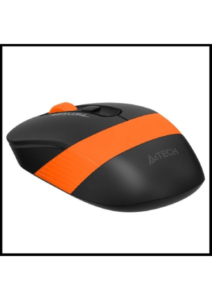 A4 Tech FG10 (Turuncu) Fstyler 2,4ghz Kablosuz Optik Mouse, 10-15METRE, 4 Buton, Nano Alıcı