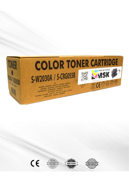 Canon I-Sensys LBP663CDW Muadil Siyah Toner Çipsiz